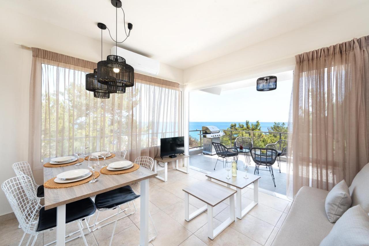 Anastasios House Stegna - Up Floor Apartment Archangelos  Exterior photo